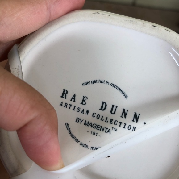 Rae Dunn DON'T WORRY BE HOPPY Bunny Mug and Topper - Picture 5 of 5